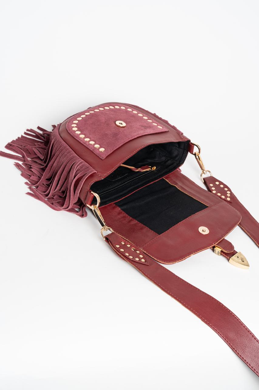 Bandolera Milano Granate
