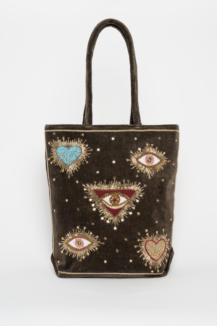 Shopper Stelar Velvet Verde