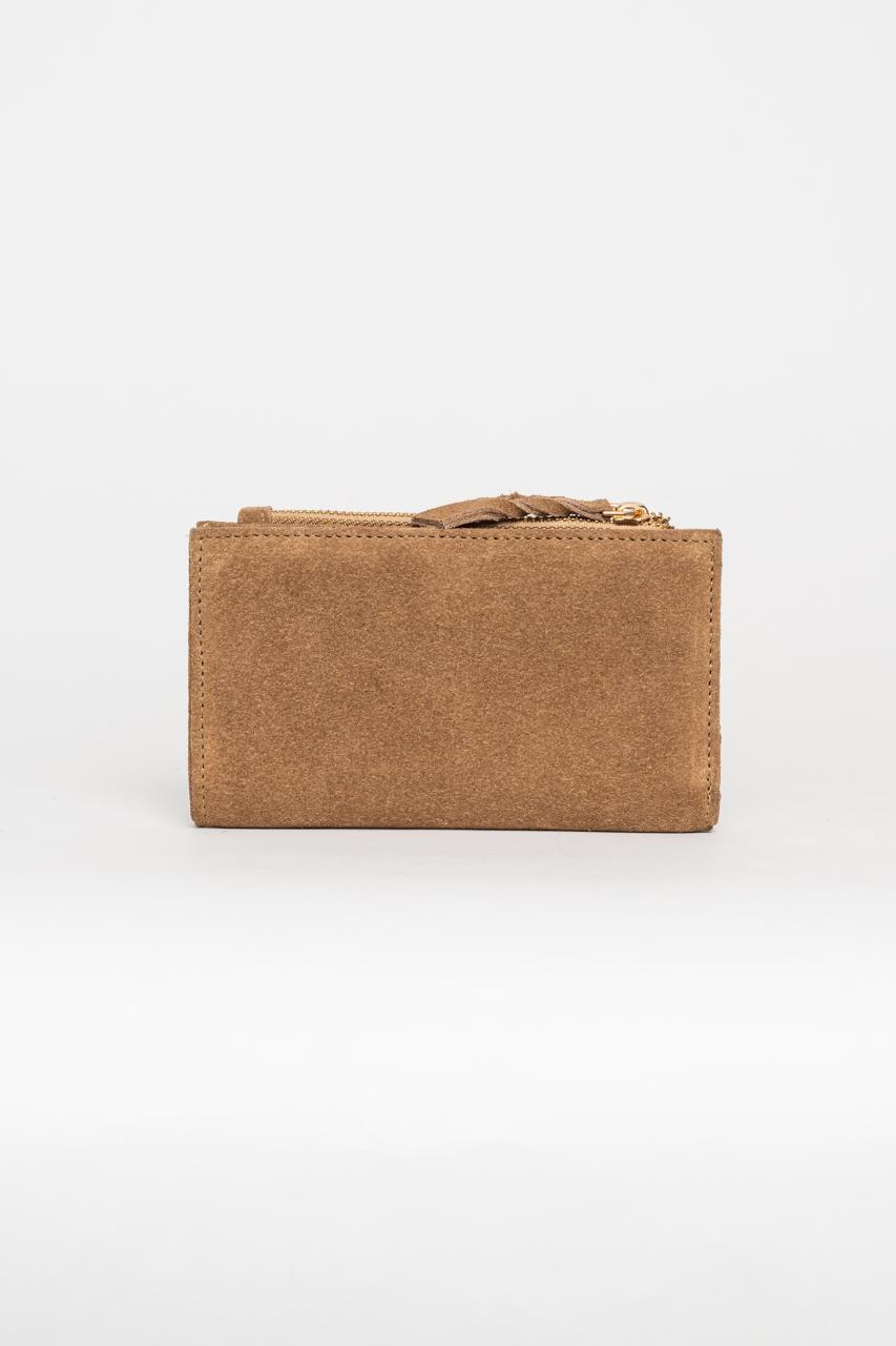 Cartera De Estrellas Beige