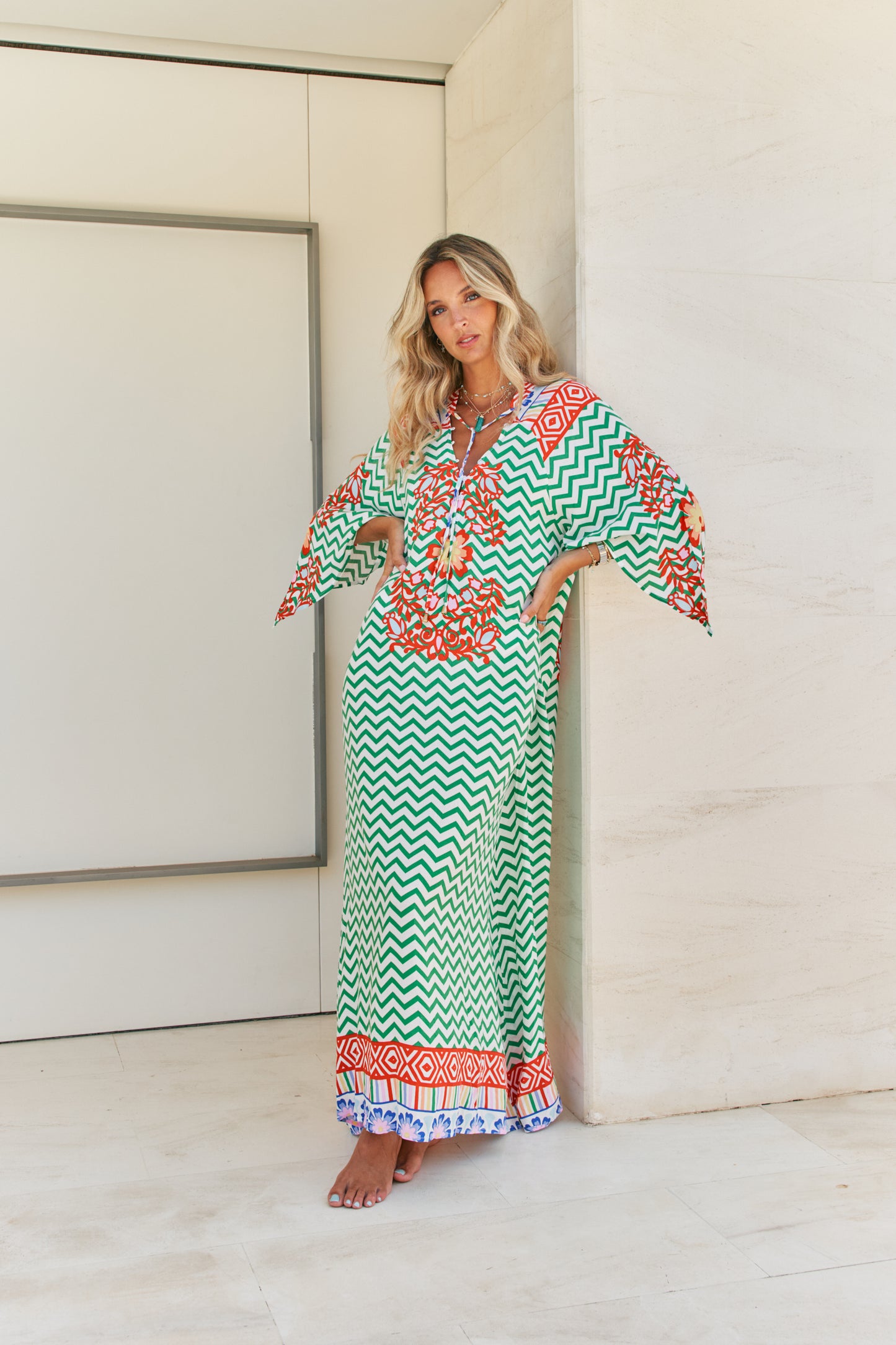 Ziggy Za Print Bree Maxi Dress