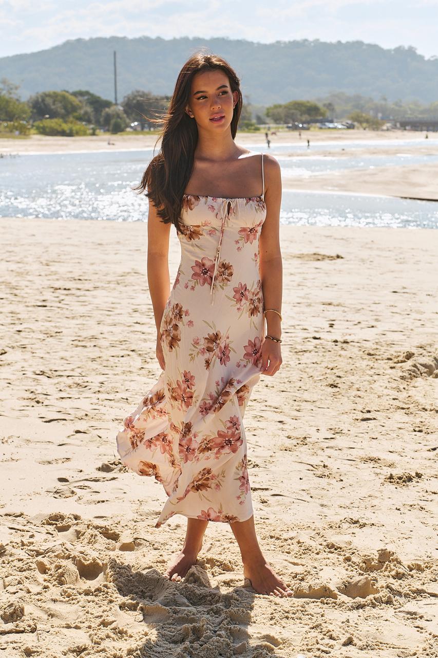 Love Story Print Spritz Maxi Dress