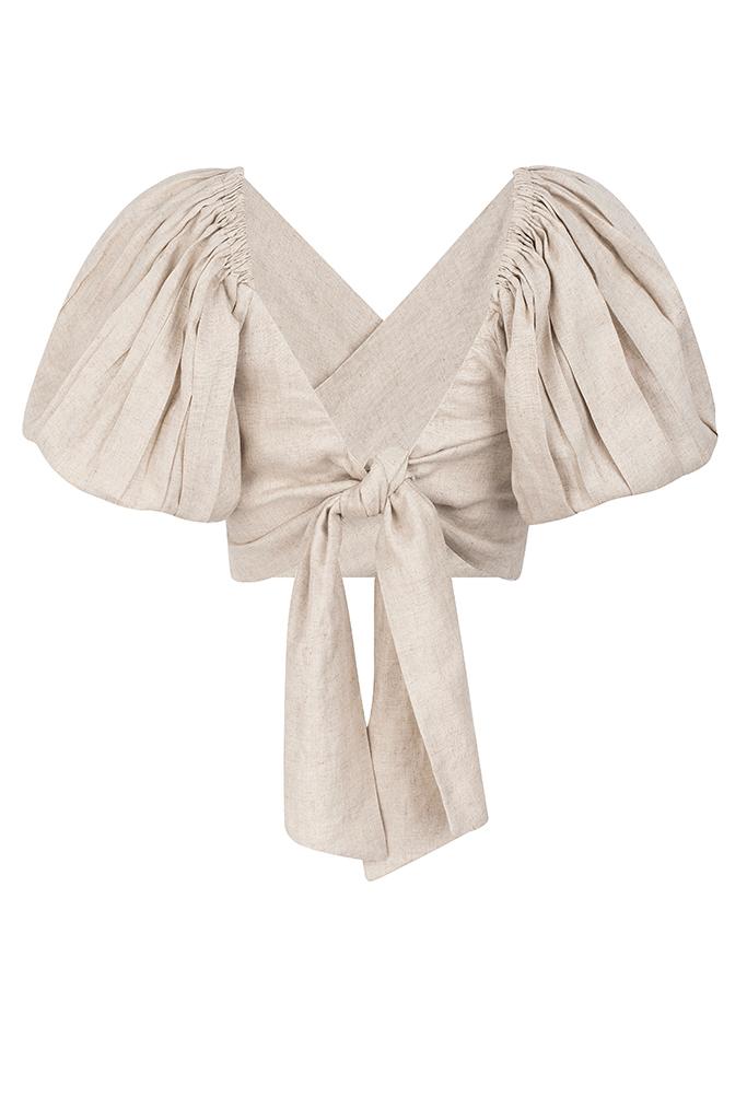Mathilde Shirt in Sand