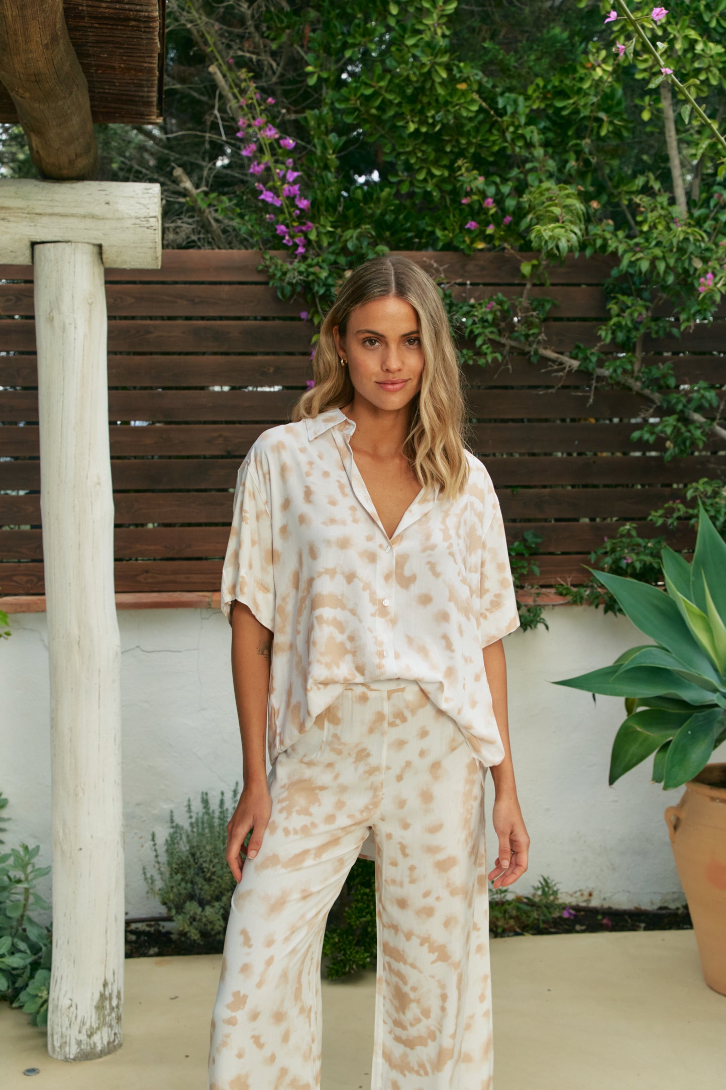 Desert Dreamer Print Pants and Blouse Set