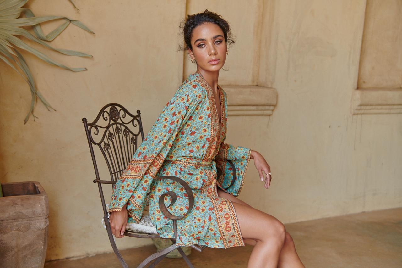 Synergy Print Zoran Kimono