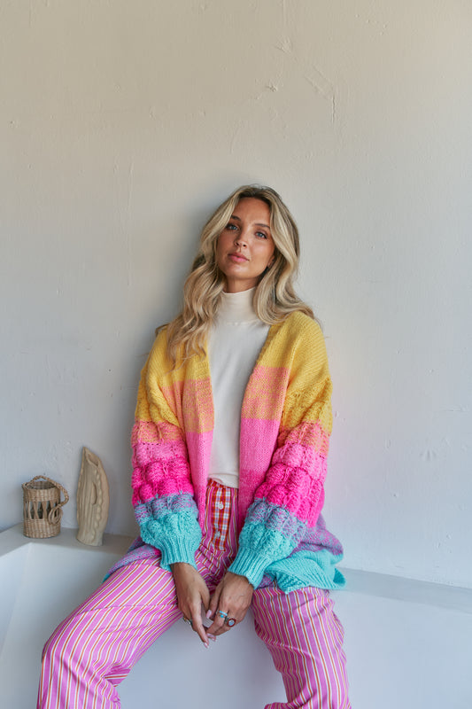 Sunset Cloud Knit