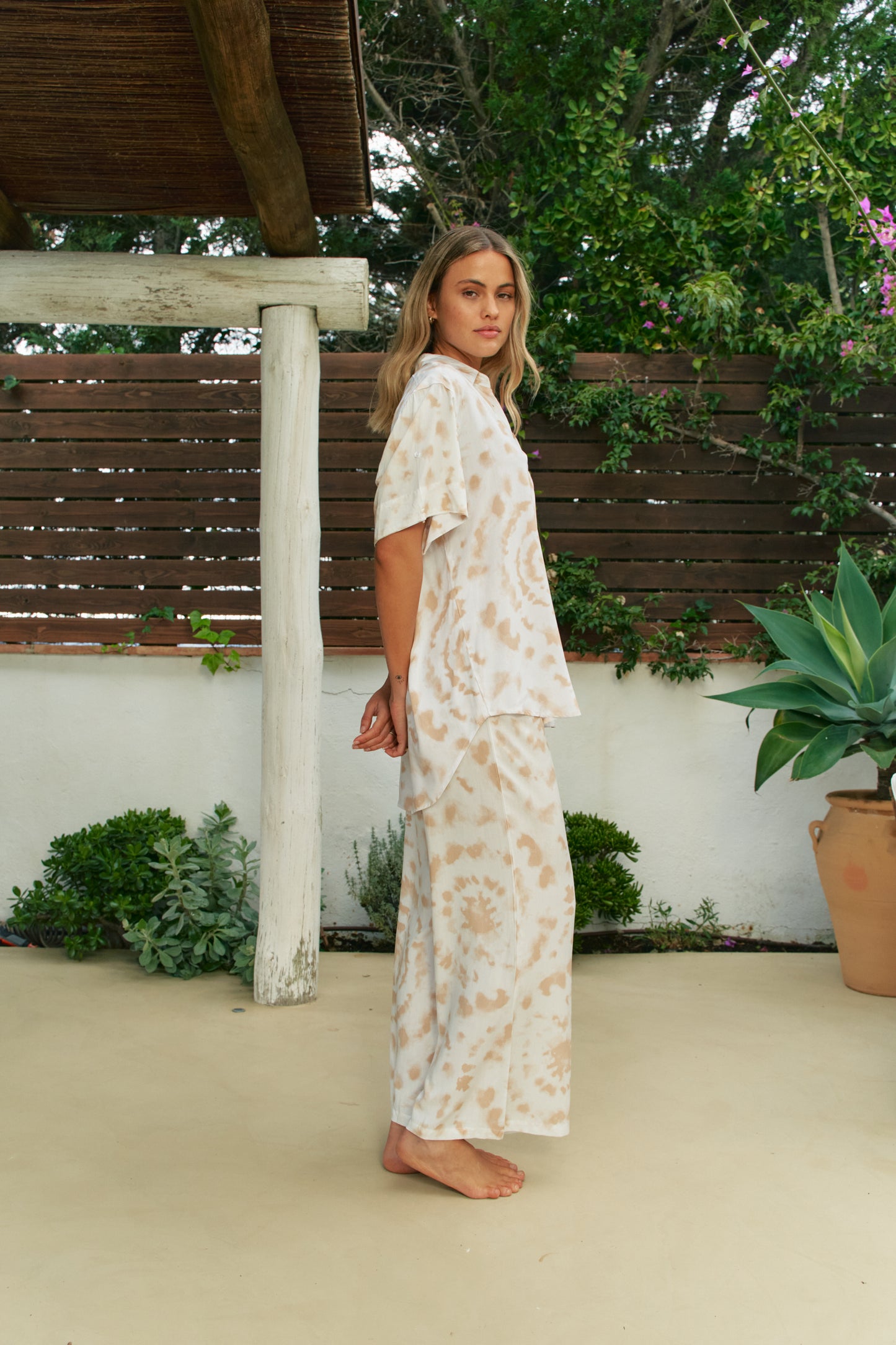 Desert Dreamer Print Pants and Blouse Set