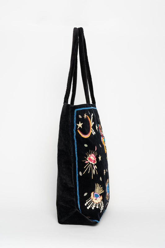 Shopper Stelar Velvet Negro