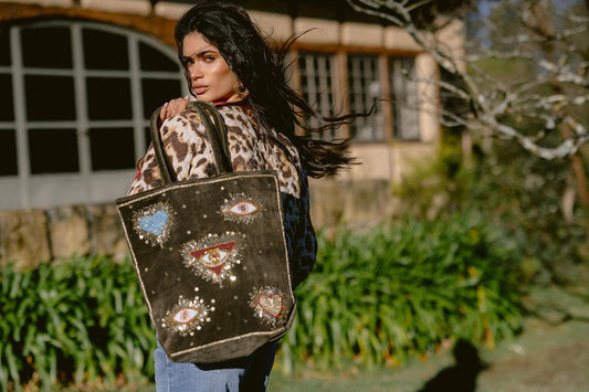 Shopper Stelar Velvet Verde