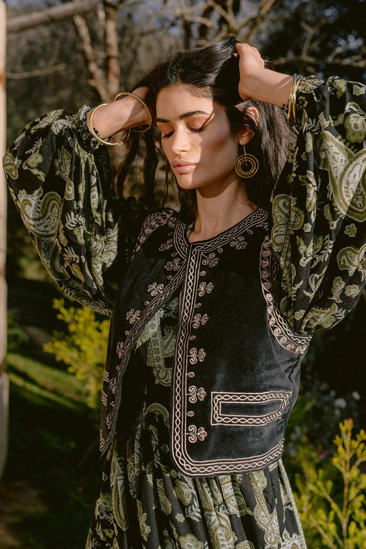 Cashmere Dream Green Chaleco
