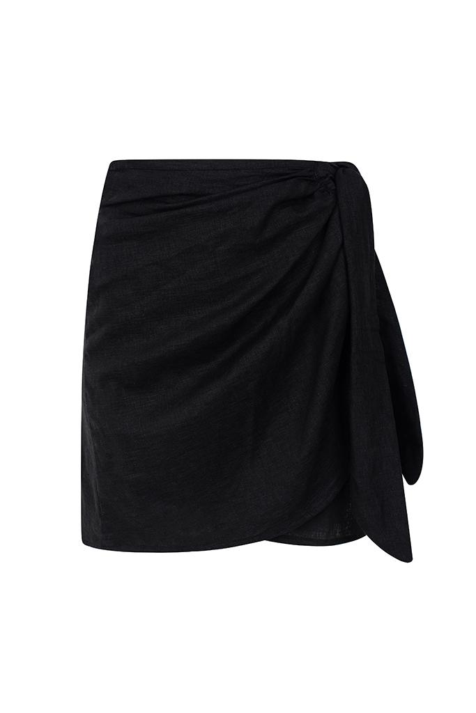 Catherine Short Skirt in Black